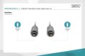 Kabel audio DIGITUS PREMIUM optyczny Toslink 2.2mm/Toslink 2.2mm M/M nylon aluminium 2m - 1377187