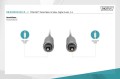 Kabel audio DIGITUS PREMIUM optyczny Toslink 2.2mm/Toslink 2.2mm M/M nylon aluminium 1m - 1377190