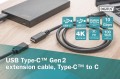 Kabel DIGITUS USB 2.0 HighSpeed Typ USB C/USB C M/Ż PD, czarny, 1,5m - 1377201