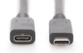 Kabel DIGITUS USB 2.0 HighSpeed Typ USB C/USB C M/Ż PD, czarny, 2,0m - 1377205