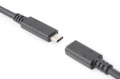 Kabel DIGITUS USB 2.0 HighSpeed Typ USB C/USB C M/Ż PD, czarny, 2,0m - 1377206