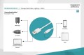 Kabel DIGITUS do transmisji danych/ładowania USB-A/Lightning MFI 2m biały - 1377272