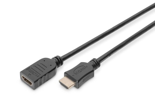 Przedłużacz HDMI DIGITUS HDMI A/M - HDMI A/Ż, 2m /1.4 - 1377358