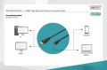 Kabel HDMI 1.4 DIGITUS High Speed Ethernet 1080p60Hz Micro HDMI D/HDMI A M/M czarny 1m - 1377370