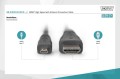 Kabel HDMI 1.4 DIGITUS High Speed Ethernet 1080p60Hz Micro HDMI D/HDMI A M/M czarny 1m - 1377371
