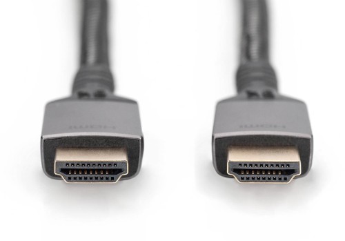 Kabel HDMI 2.1 DIGITUS PREMIUM połączeniowy Ultra HighSpeed 8K60Hz UHD Typ HDMI A/A M/M czarny 2m - 1377373