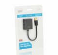 Kabel adapter DIGITUS VGA 1080p FHD na USB 3.0 aluminiowy - 1377450