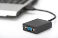 Kabel adapter DIGITUS VGA 1080p FHD na USB 3.0 aluminiowy - 1377451