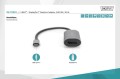 Kabel adapter graficzny DIGITUS USB Typ C na DisplayPort 8K 30Hz aluminiowy 0,2m - 1377461