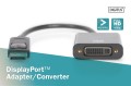 Kabel adapter DIGITUS DisplayPort 1080p 60Hz FHD DP/DVI-I (24+5) M/Ż 0.15m - 1377514