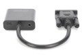 Kabel adapter DIGITUS VGA do HDMI 1080p FHD audio 3.5mm MiniJack - 1377549