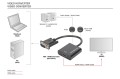 Kabel adapter DIGITUS VGA do HDMI 1080p FHD audio 3.5mm MiniJack - 1377550