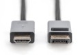 Kabel adapter DIGITUS PREMIUM DisplayPort - HDMI 4K 30Hz DP/HDMI M/M 1m - 1377562