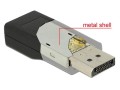 Adapter Delock DisplayPort 1.2(M) -> HDMI(F) pasywny 4K Czarny - 1377678