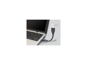 Przedłużacz USB 2.0 Delock M/F 0,15m czarny profilowany