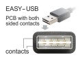 Przedłużacz USB 2.0 Delock M/F Easy-USB 1m czarny - 1377711