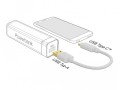 Kabel Delock USB-C - USB-A 2.0 0,15m biały - 1377722