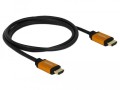 Kabel HDMI Delock M/M v2.1 1,5m 8K 60Hz czarny - 738987
