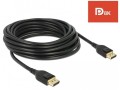 Kabel Delock DisplayPort M/M 20 Pin v1.4 5m 8K czarny - 1377748
