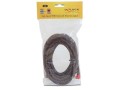 Kabel HDMI Delock M/M v1.4 kątowy góra czarno-czerwony sznur 5m - 1377760