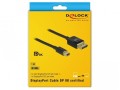 Kabel Delock mini DisplayPort(M) - DisplayPort(M) 8K 1m czarny - 1377766
