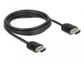 Kabel HDMI Delock 4K 60Hz M/M  potrójnie ekranowany premium 2m czarny - 1377769