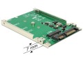 Adapter Delock SATA 22pin -> M.2 NGFF na płytce 2.5" - 680858