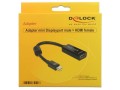 Adapter Delock DisplayPort Mini(M)->HDMI(F) 0,18m - 1377830