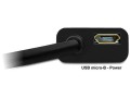 Adapter Delock MHL(M)->HDMI(F)+USB Micro(BF) - 1377835