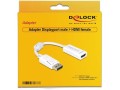 Adapter Delock DisplayPort(M)->HDMI(F) 0,125m - 1377837