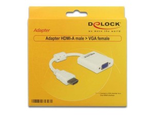 Adapter Delock HDMI-A(M)->VGA (F)