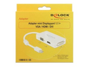Adapter Delock mini DisplayPort -> HDMI/VGA/DVI