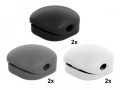Organizer kabli Delock - uchwyt - klips multikolor 6 sztuk - 972442