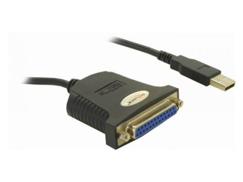 Delock Adapter USB -> LPT 25 PIN (F) (PARALLEL) 0,8m - 681109