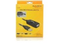 Przedłużacz Delock USB AM-AF 2.0 15m aktywny black - 1377934