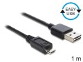 Kabel Delock USB Micro AM-MBM5P EASY-USB 2.0 1m - 972460