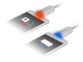 Kabel Delock AM-MBM5P USB Micro 2.0+ wskaźnik ładowania LED 1m white - 1377953