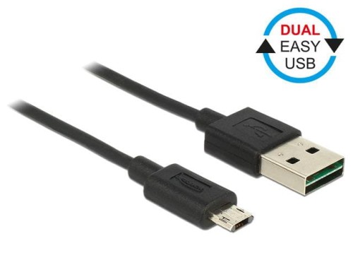 Kabel USB Delock micro AM-BM USB 2.0 Easy-USB 1m - 681137