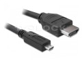 Kabel Delock HDMI-HDMI MICRO 3m High speed Ethernet (A-D) - 681194