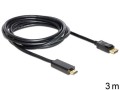 Kabel Delock DisplayPort M->HDMI M 3m gold - 1377995
