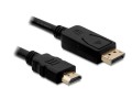 Kabel Delock DisplayPort M->HDMI M 5m gold - 681198
