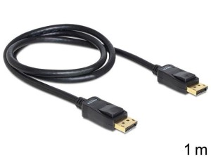 Kabel Delock DisplayPort M/M 1m gold