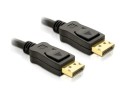 Kabel Delock DisplayPort M/M 1m gold - 972503