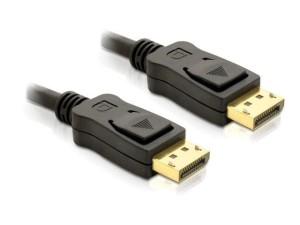 Kabel Delock DisplayPort M/M 2m gold