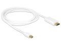 Kabel Delock mini DisplayPort 1,1M -> HDMI-A M 2m Gold - 1378009