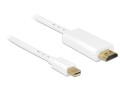 Kabel Delock mini DisplayPort 1,1M -> HDMI-A M 2m Gold - 972528