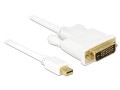 Kabel Delock DisplayPort MINI M-> DVI-I M 1m - 972529
