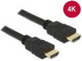 Kabel HDMI-HDMI Delock high speed ethernet 4K 0.5m - 972536