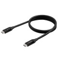 Kabel USB4/Thunderbolt 3 Edimax UC4-010TB 1m USB-C to USB-C czarny - 1055544