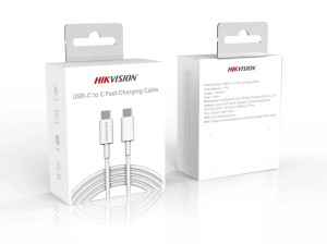 Kabel USB-C HIKVISION HS-HUB-CBC2C USB C to C PD 60W 1m biały
